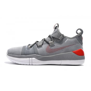 Kobe Bryant Nike Kobe AD Grey Red-White Shoes